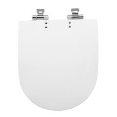 Assento Sanitário em Poliéster Monte Carlo Privilege Branco SICMOL / REF. 25262-113157