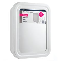 Armário para Banheiro de Plástico 30x37x9,5cm Toalete Branco - Ref.PR5055-2 - ATLAS