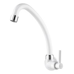 Torneira para Cozinha de Parede Com Bica Móvel Lagune Branco VIQUA / REF. 1150402