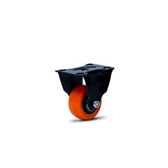 Rodízio Fixo 158 40mm Até 30kg com Placa e Roda com Rolamento Esfera - Ref.6234 - COLSON