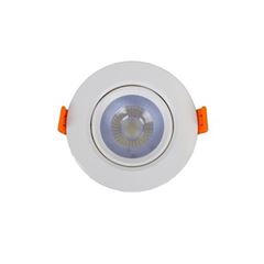Spot LED em ABS 3w Bivolt de Embutir Easy Redondo 6500k - Ref.YQ086036BCDEAV2 - BRONZEARTE