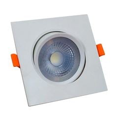 Spot Led em ABS 3w Bivolt de Embutir Easy Quadrado 3000k - Ref.YQ093033BCDEAV2 - BRONZEARTE