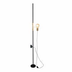 Luminária de chão 60W Preto com Dourado BLUMENAU ILUMINAÇÃO / REF. 883662-28