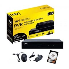 DVR Gravador de Vídeo com 16 Canais mais HD 1tb e Resolução de 1080N - Ref.7898641420225 - VTV