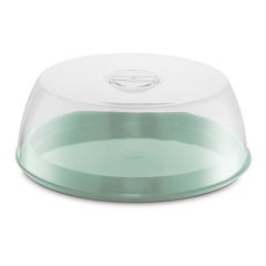Porta Bolo de Plástico Sólido Plus Verde Menta - Ref.UZ195-VEM - UZ