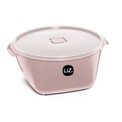 Pote de Plástico 4 Litros Multiuso Premium Rosa - Ref.UZ203-ROS - UZ