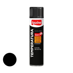 Tinta Spray Alta Temperatura 350 ml Alumínio IQUINE / REF. 340001165