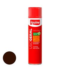 Tinta Spray Uso Geral Brilhante  Marrom IQUINE /REF. 334007865