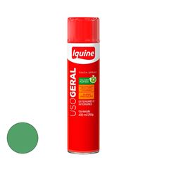 Tinta Spray Uso Geral Brilhante Verde Claro IQUINE /REF. 334032865