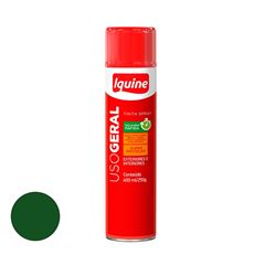 Tinta Spray Uso Geral 400ml Verde Escuro - Ref.334033465 - IQUINE