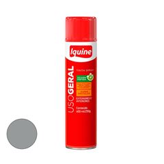 Tinta Spray Uso Geral  Brilhante  Alumínio IQUINE /REF.337001165