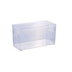 Organizador de Plástico Retangular Multiuso com Pega Transparente - Ref.9549 - PLASÚTIL