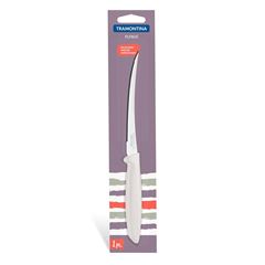 Faca para Tomate de Inox 5 Plenus Off White - Ref. 23428/135 - TRAMONTINAFaca para Tomate de Inox 5 Plenus Off White - Ref. 23428/135 - TRAMONTINA