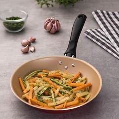 Frigideira de Alumínio 20cm Turim Vermelho - Ref. 20260/720 - TRAMONTINA