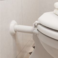 Tubo de Ligação PVC 26cm com Anel para Bacia Sanitária Branco BLUKIT / REF.  290403