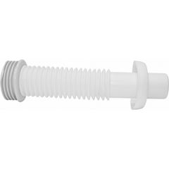 Tubo de Ligação PVC 26cm com Anel para Bacia Branco - Ref. 290403-41 - BLUKIT