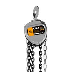 Talha Manual de Corrente em Aço 0,5 Tonelada TC500 5m CSM / REF. 71000598