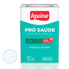Tinta Acrílica Acetinada Pró Saúde Branco Neve 18 Litros - Ref.349200205 - IQUINE