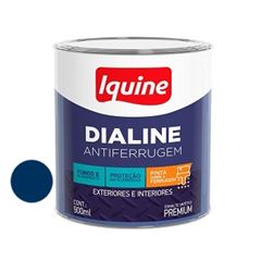 Tinta Esmalte Brilhante 900mL Dialine Antiferrugem Azul Del Rey - Ref. 348204804 - IQUINE