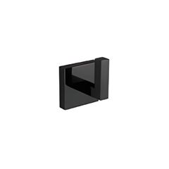 Cabide de Metal com 1 Gancho Clean Black Noir DECA / REF. 2060.BL.CLN.NO