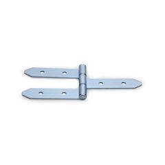 Dobradiça Dupla Ferro 6 para Portão Aparafusar Galvanizada - Ref. 12066 - ISERO
