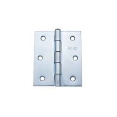 Dobradiça em Ferro 2 1/2 Pino Reversível Latão Oxidado - Ref. 123001 - ISERO