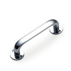 Puxador 250mm Zamac Classic Cromado - Ref. 213C-ZCR - ISERO