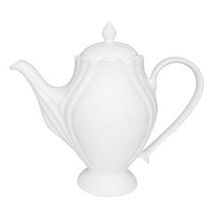 Bule de Porcelana com Tampa 1,2 Litros W036-9999 Branco OXFORD/ REF. 2928