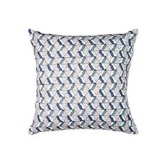 Almofada 40x40 Madri Basic Estampada Dante Azul - Ref. BT32EALMZ1MADDAN - SANTISTA