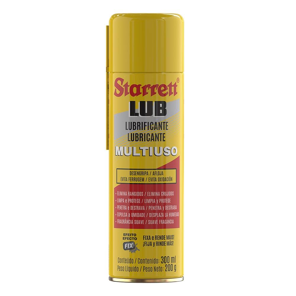 Lubrificante Spray 300ml Multiuso - Ref. S-LUB300 - STARRETT
