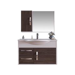 Gabinete para Banheiro MDF Suspenso 60x48,2 com Espelho Apus 60 Monique Branco - Ref. 001.033.0003 - CEROCHA