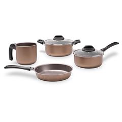 Kit Panela em Alumínio com 4 Peças Safira Fendi BRINOX / REF. 7224/100