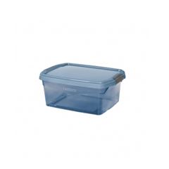 Caixa Organizadora Plástico Quadrado 20L Azul - Ref.SR931/126 - SANREMO