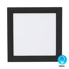 Painel LED de Embutir Quadrado 18W Bivolt 6500K  Preto DILUX / REF. DI86773