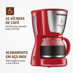 Cafeteira Elétrica Inox Dolce 220v C-32-32x-R - Ref. 2643-02 - MONDIAL