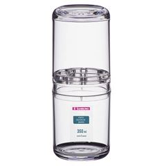 Porta Escova 350ml em Polipropileno Transparente - Ref. SR1603/33 - SANREMO