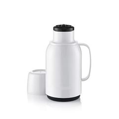 Garrafa Térmica 750ml Plástico Gostar Branca - Ref. SR1017 - SANREMO