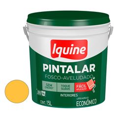 Tinta Vinil Acrílica Fosca 15L Pintalar Onça IQUINE / REF. 79331826