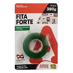 Fita Dupla Face Transparente Fita Forte 9mmx2m ADERE / REF. 28459108511