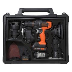 Kit Ferramenta 6em1 20v Bivolt Max Matrix - Ref.MTX20K6A-BR - BLACK+DECKER