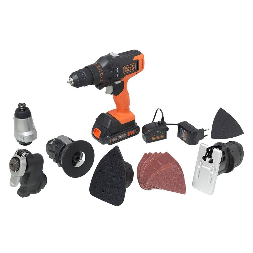 Kit Ferramenta 6em1 20v Bivolt Max Matrix Ref.MTX20K6A BR