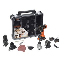 Kit Ferramenta 6em1 20v Bivolt Max Matrix - Ref.MTX20K6A-BR - BLACK+DECKER