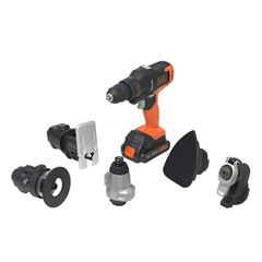 Kit Ferramenta 6em1 20v Bivolt Max Matrix - Ref.MTX20K6A-BR - BLACK+DECKER