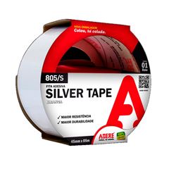Fita Silver Tape 801/S Branco 45mmx5m ADERE / REF. 34569002156