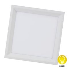 Painel LED 22W de Embutir Quadrado Deep 3000k Branco DILUX / REF. DI88395