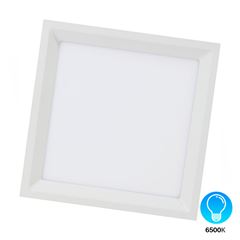 Painel LED 22W de Embutir Quadrado Deep 6500k Branco DILUX / REF. DI88357