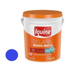 Tinta Acrílica Fosca Delanil Rende Muito 15 Litros Arara Azul IQUINE / REF. 70316026