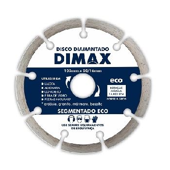 Disco Diamantado 105mm Segmentado Eco - Ref. DMX87237 - DIMAX