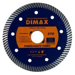 Disco Diamantado 110mm Turbo Porcelanato STD - Ref. DMX87268 - DIMAX