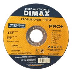 Disco de Corte 4.1/2 Multi Corte Pro+ DIMAX / REF. DMX88883
